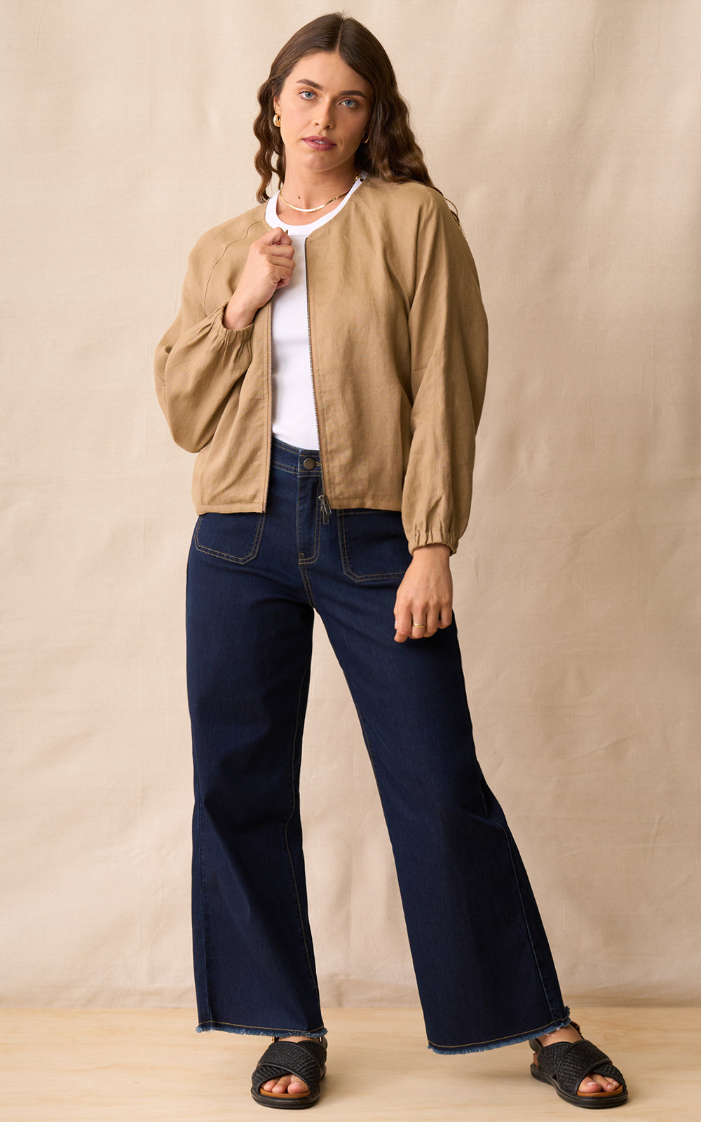 Neris - Willa Jacket - Biscotti
