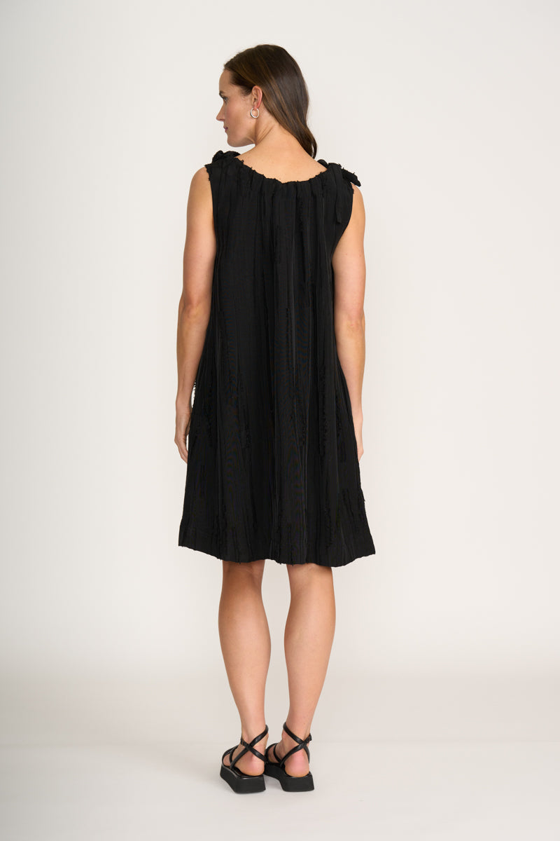 Neris - The Tie Dress - Black