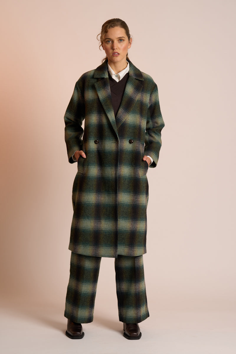 Neris - Saxon Coat - River Check