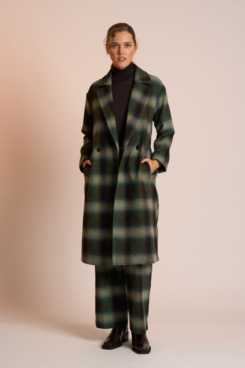 Neris - Saxon Coat - River Check