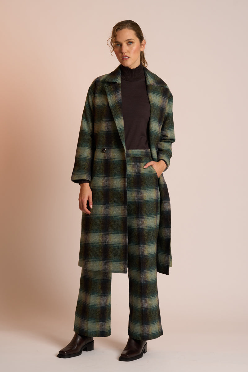 Neris - Saxon Coat - River Check