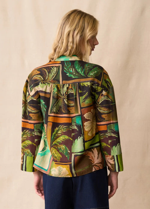 Neris - Ramona Blouse - Sunset Palms