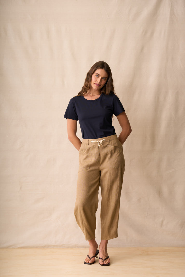 Neris - Greer Pant - Biscotti Ivory