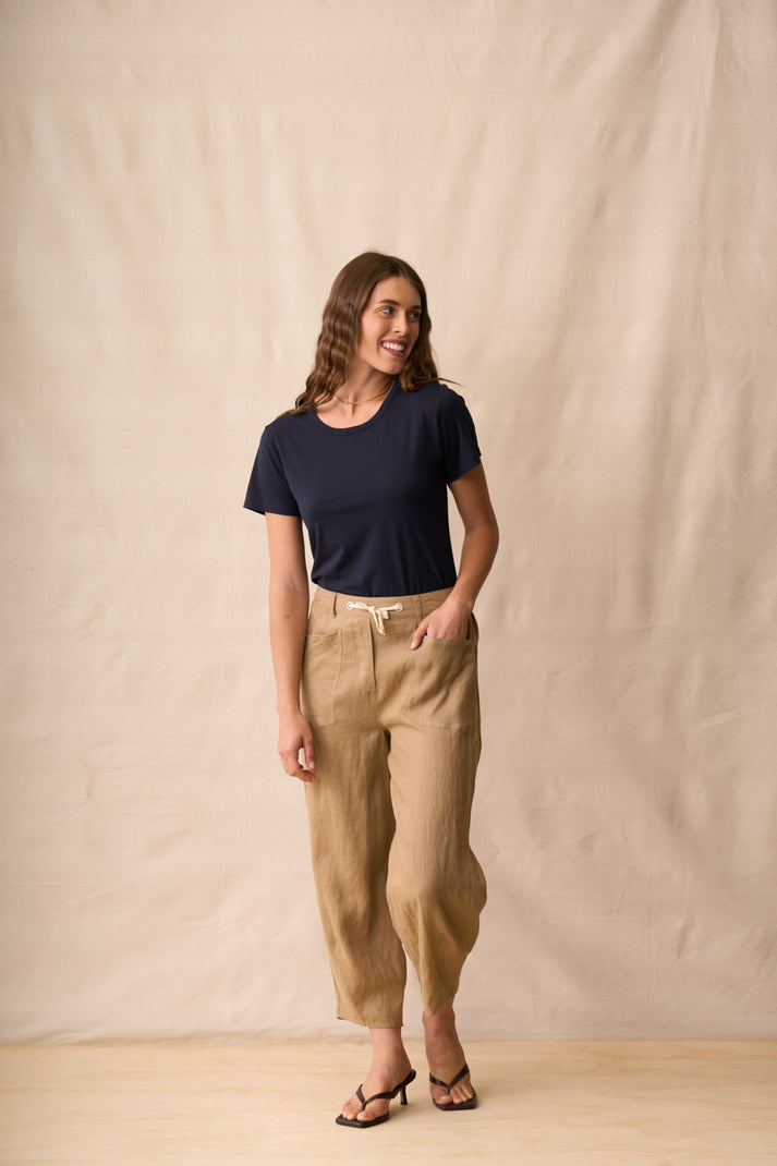 Neris - Greer Pant - Biscotti Ivory