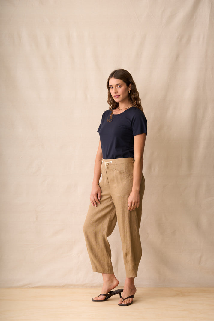 Neris - Greer Pant - Biscotti Ivory