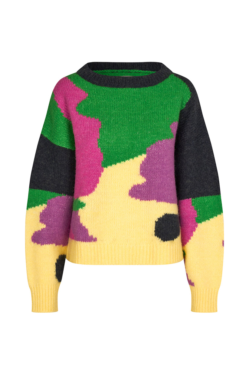 Lollys - SalmaLL Knit LS - Multi