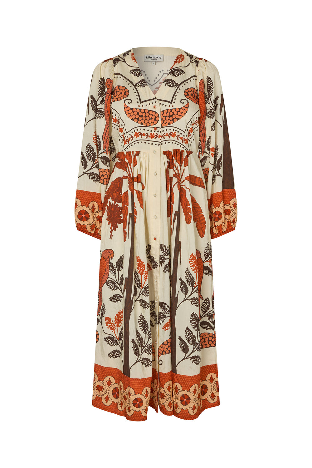 Lollys Laundry - SaraiLL Maxi Dress - Creme
