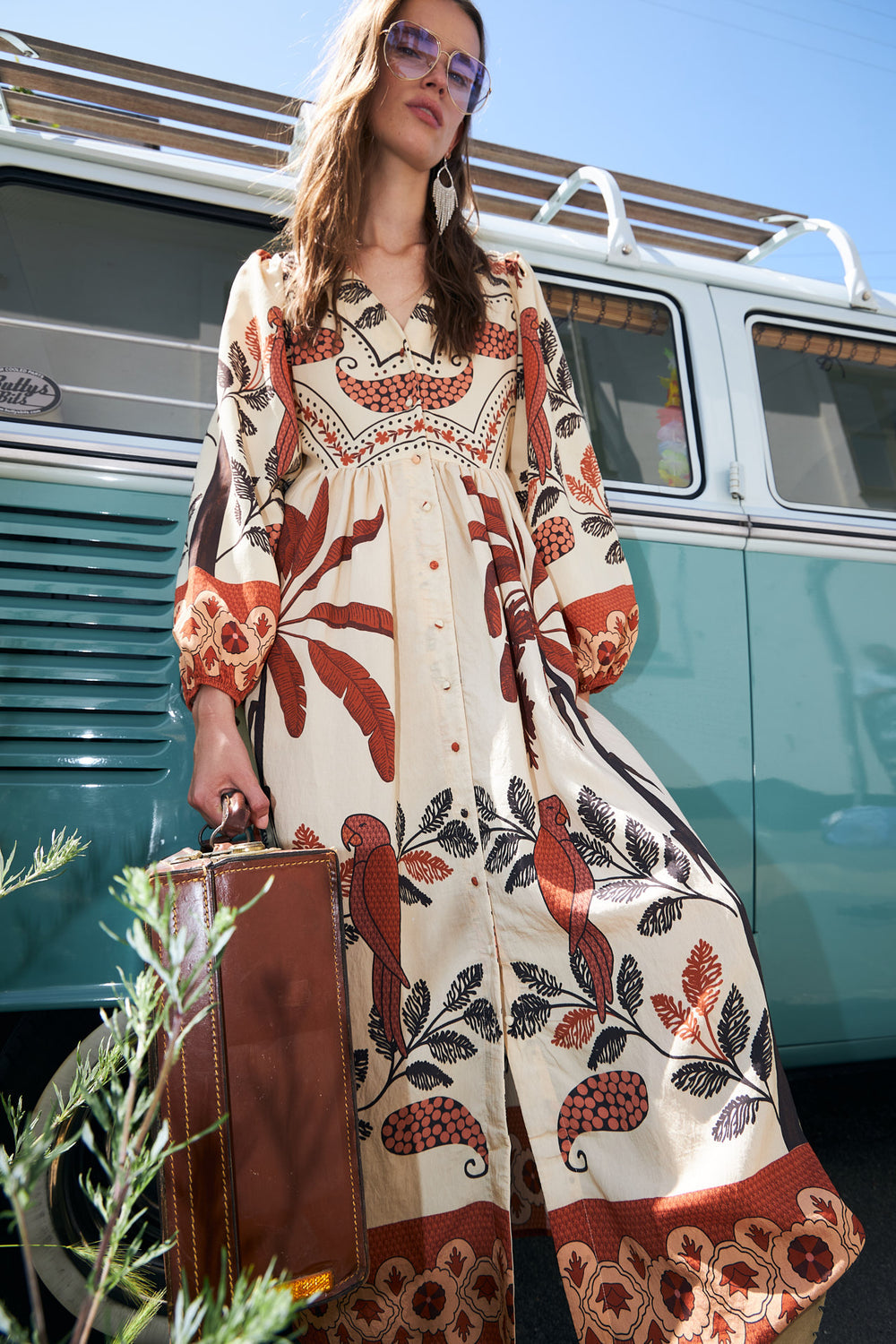 Lollys Laundry - SaraiLL Maxi Dress - Creme