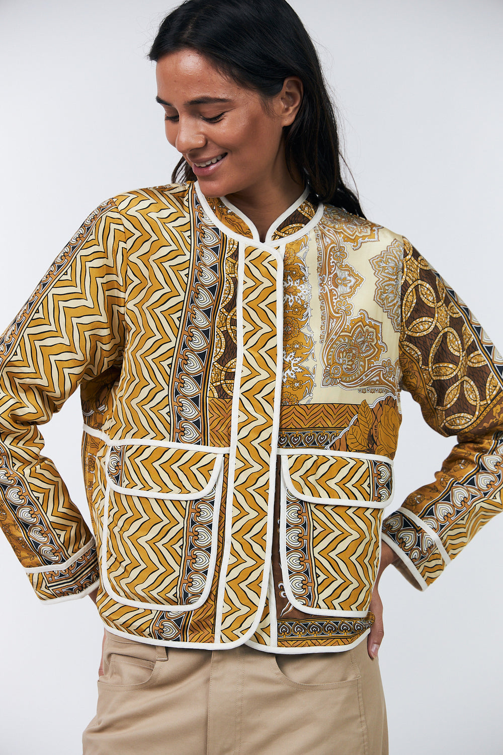 Lollys Laundry - SimonLL Jacket - Graphic Print
