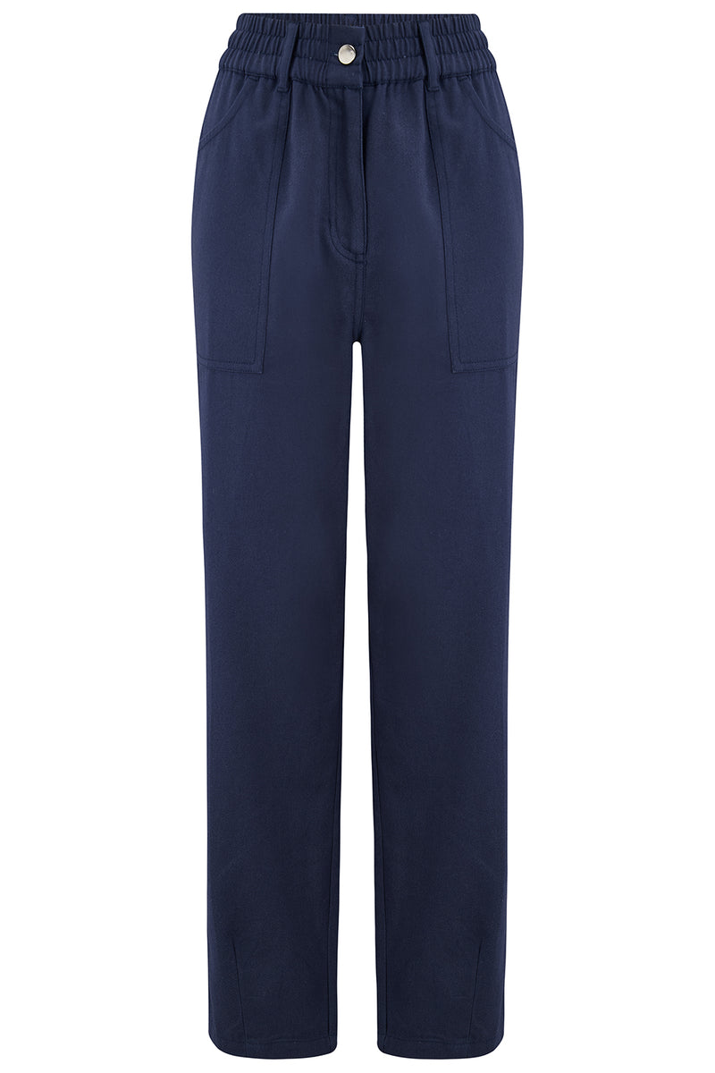 Sugarhill - Rowan Trousers - Navy, Triple Star