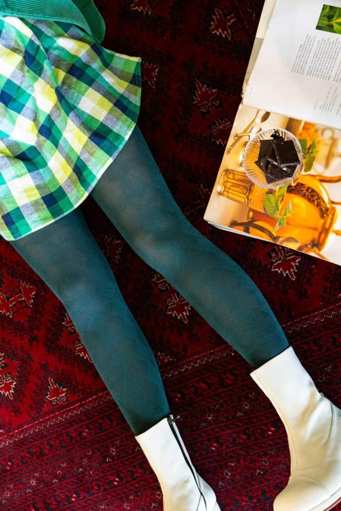 Tightology – Pine Organic Cotton Tights – Green