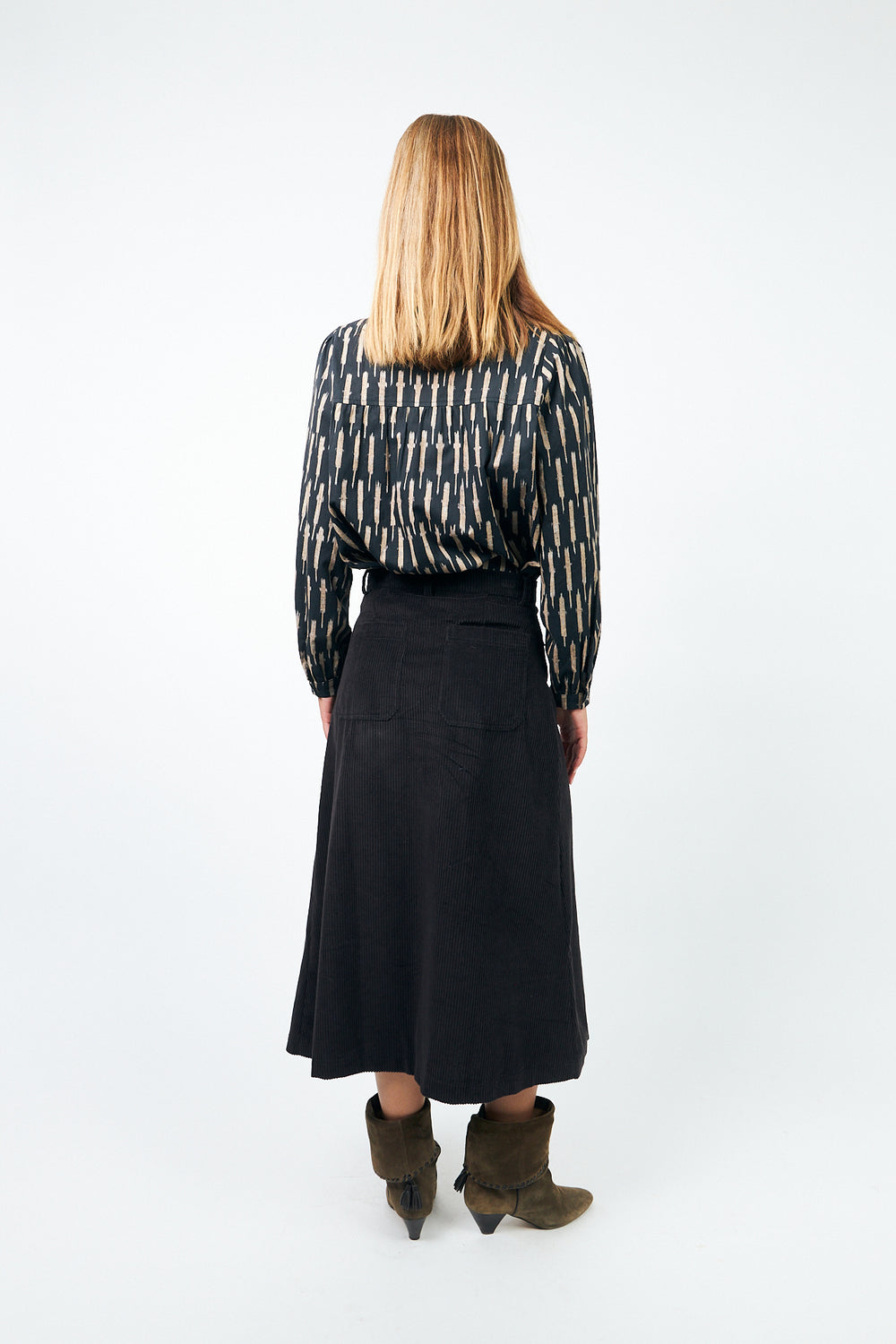 Lollys Laundry - Una Maxi Skirt - Dark Mokka