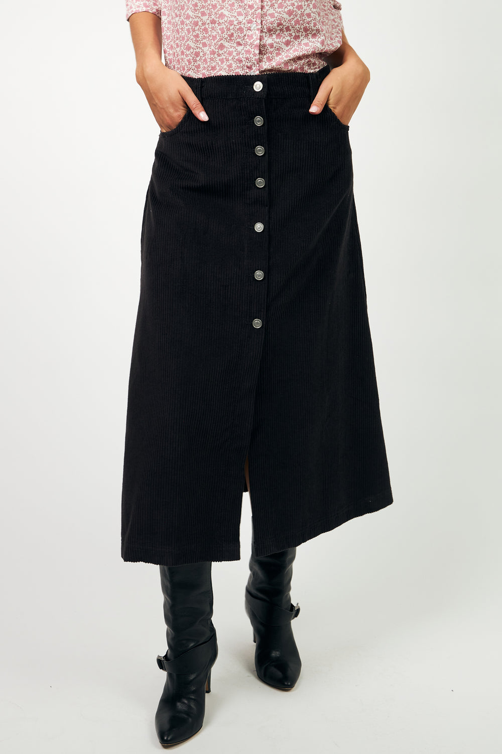 Lollys Laundry - Una Maxi Skirt - Dark Mokka