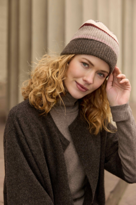 Mansted - Adrienne Lambswool Beanie - Assorted Colours