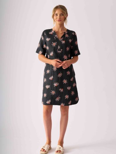 FOIL - Stitch Up Dress - In Flower