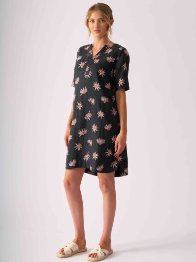 FOIL - Stitch Up Dress - In Flower