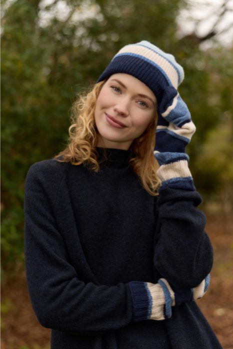 Mansted - Adrienne Lambswool Beanie - Assorted Colours