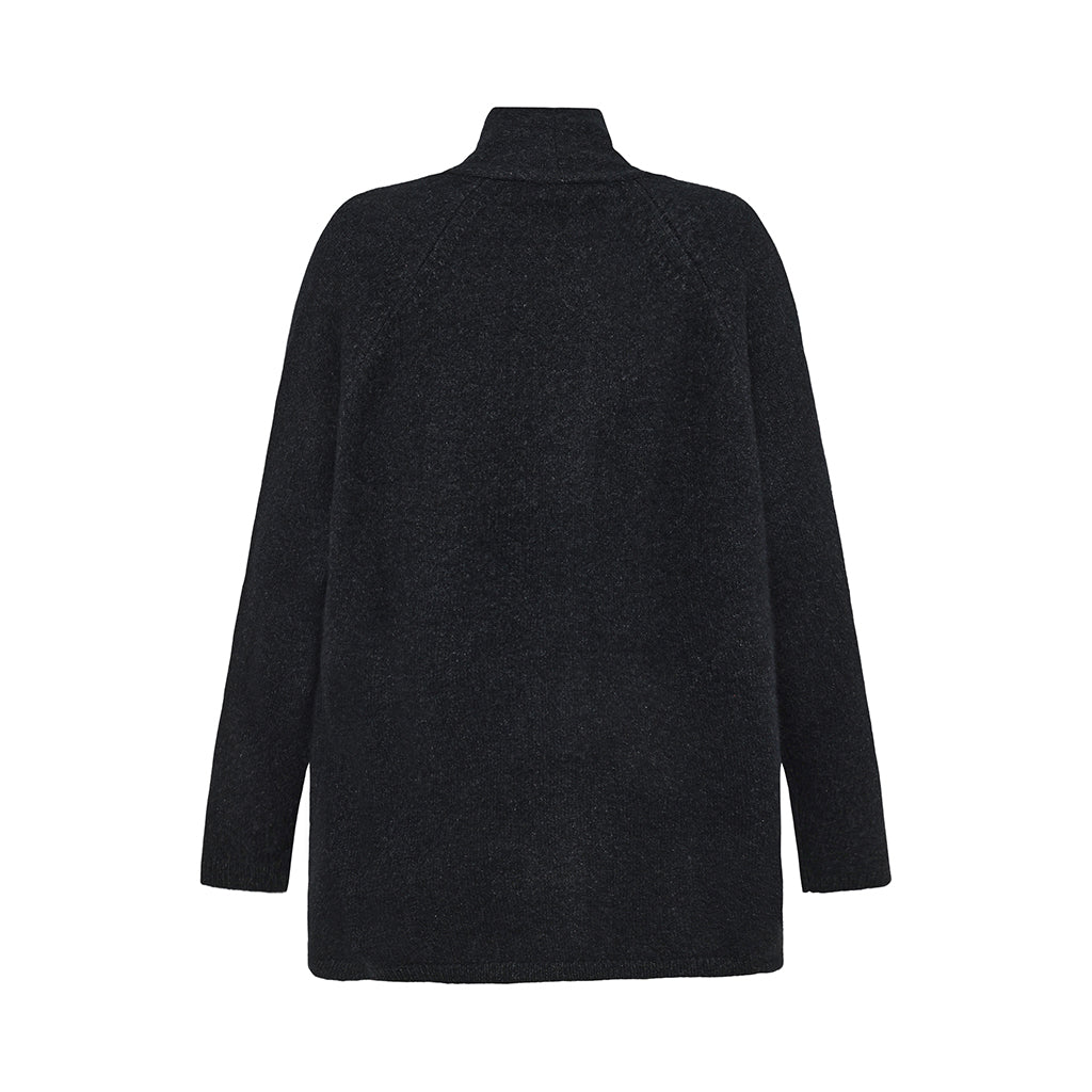 Mansted - Zonia Yak Coatigan - Dark Aqua