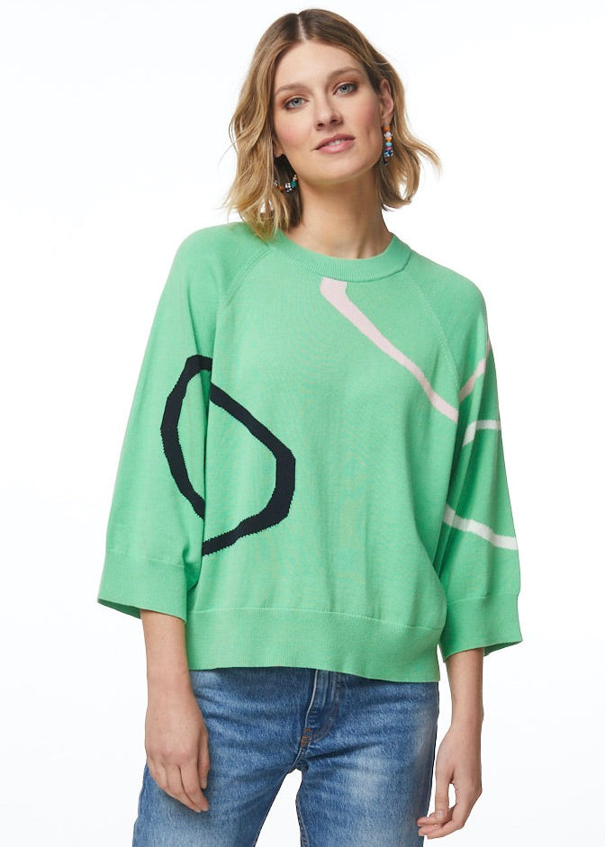 Zaket &amp; Plover - Abstract Jumper - Apple