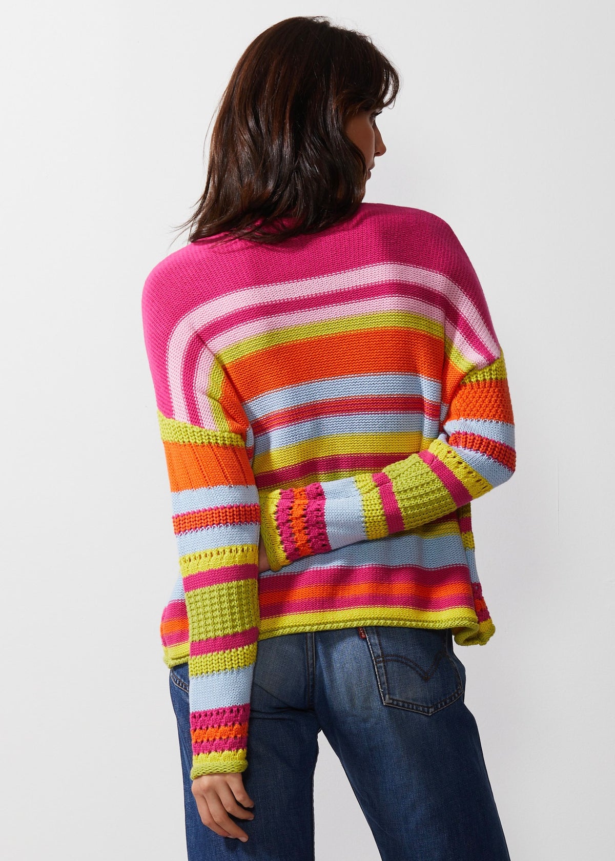 Zaket &amp; Plover - Chunky Cotton Jumper - Pink