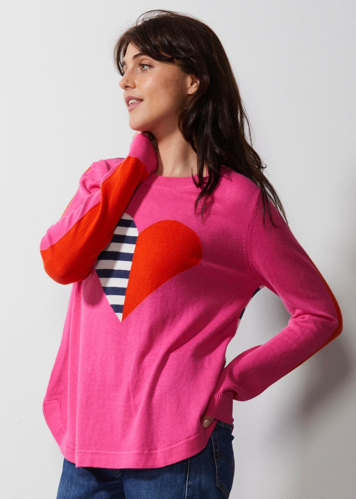 Zaket &amp; Plover - Love Lineup Jumper - Pink