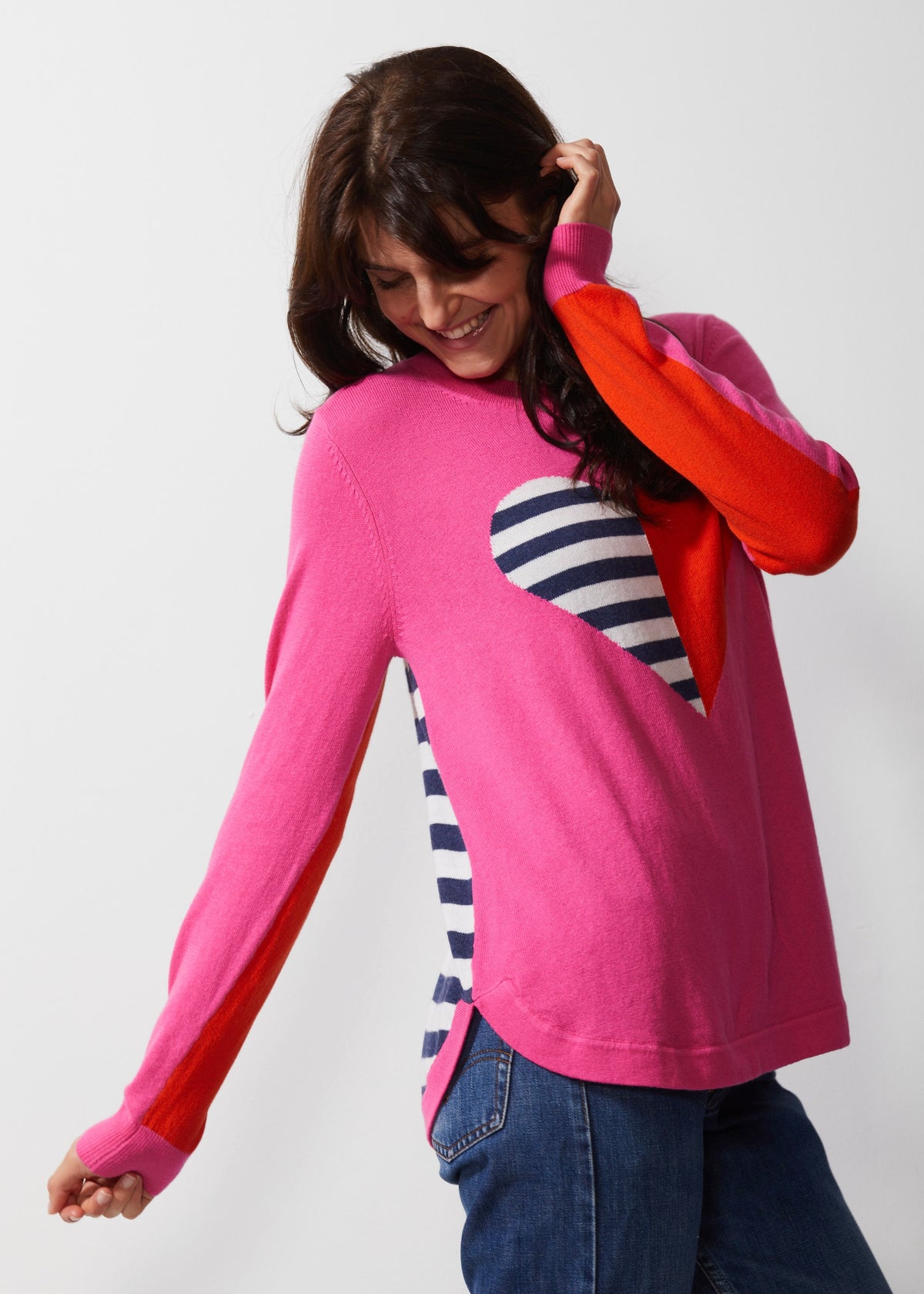 Zaket &amp; Plover - Love Lineup Jumper - Pink