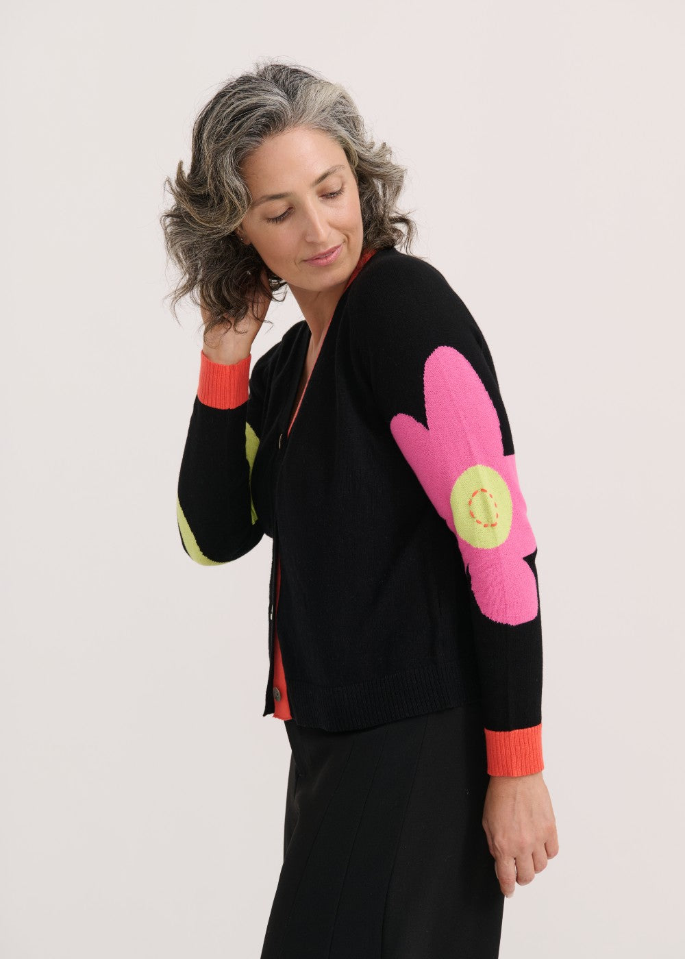 Zaket &amp; Plover - Peace Please Cardigan - Black