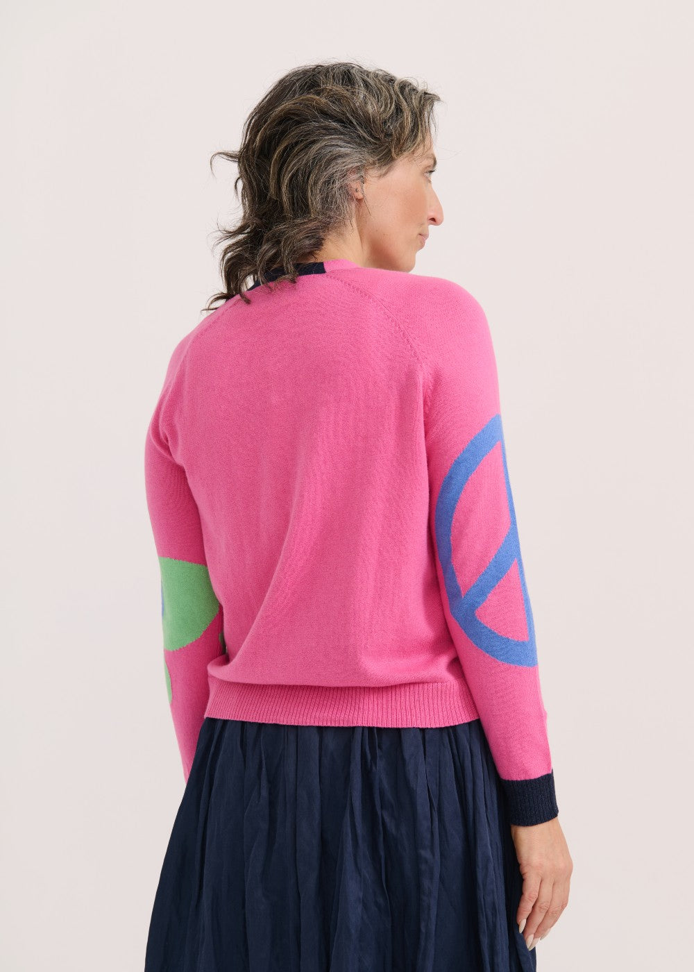 Zaket &amp; Plover - Peace Please Cardigan - Pink