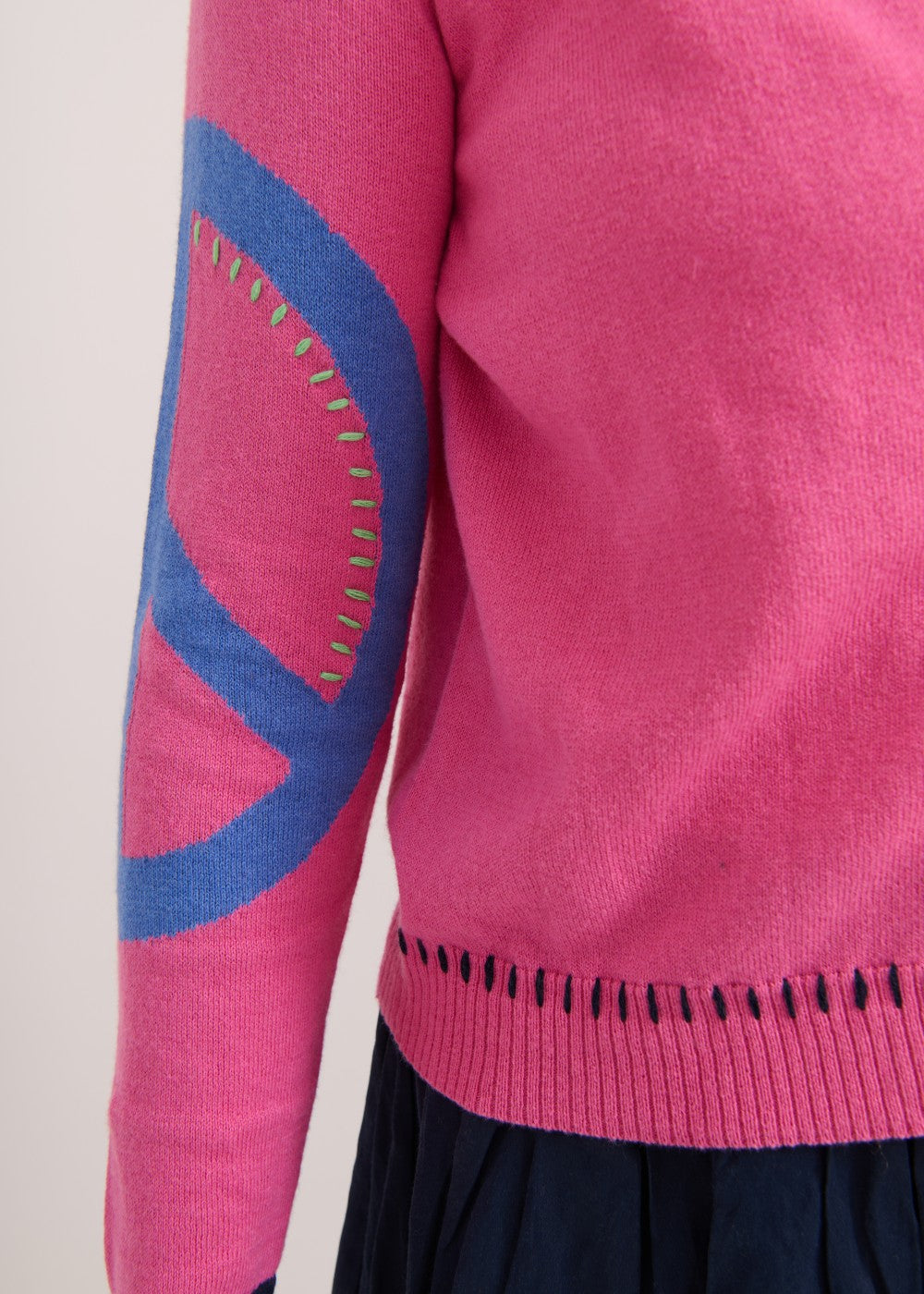 Zaket &amp; Plover - Peace Please Cardigan - Pink