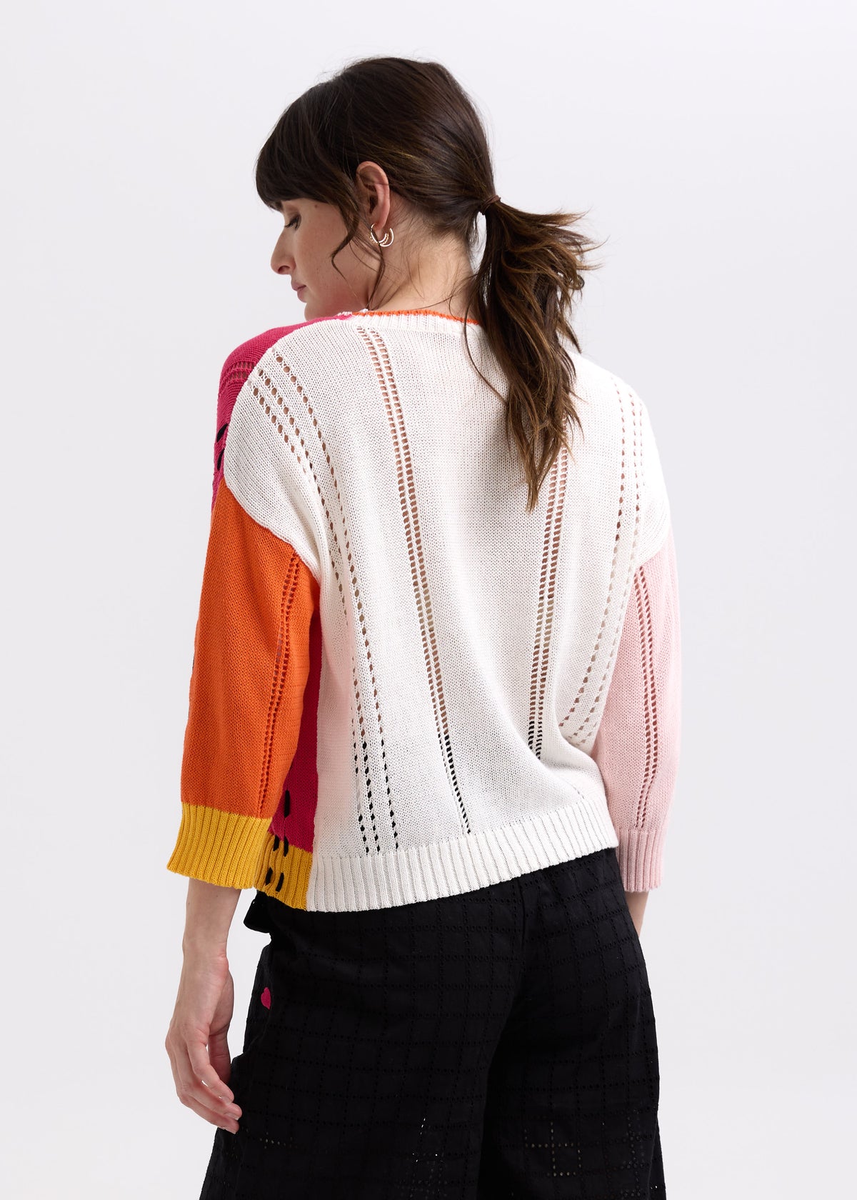 Zaket &amp; Plover - Thread Detail Cardigan - Blush
