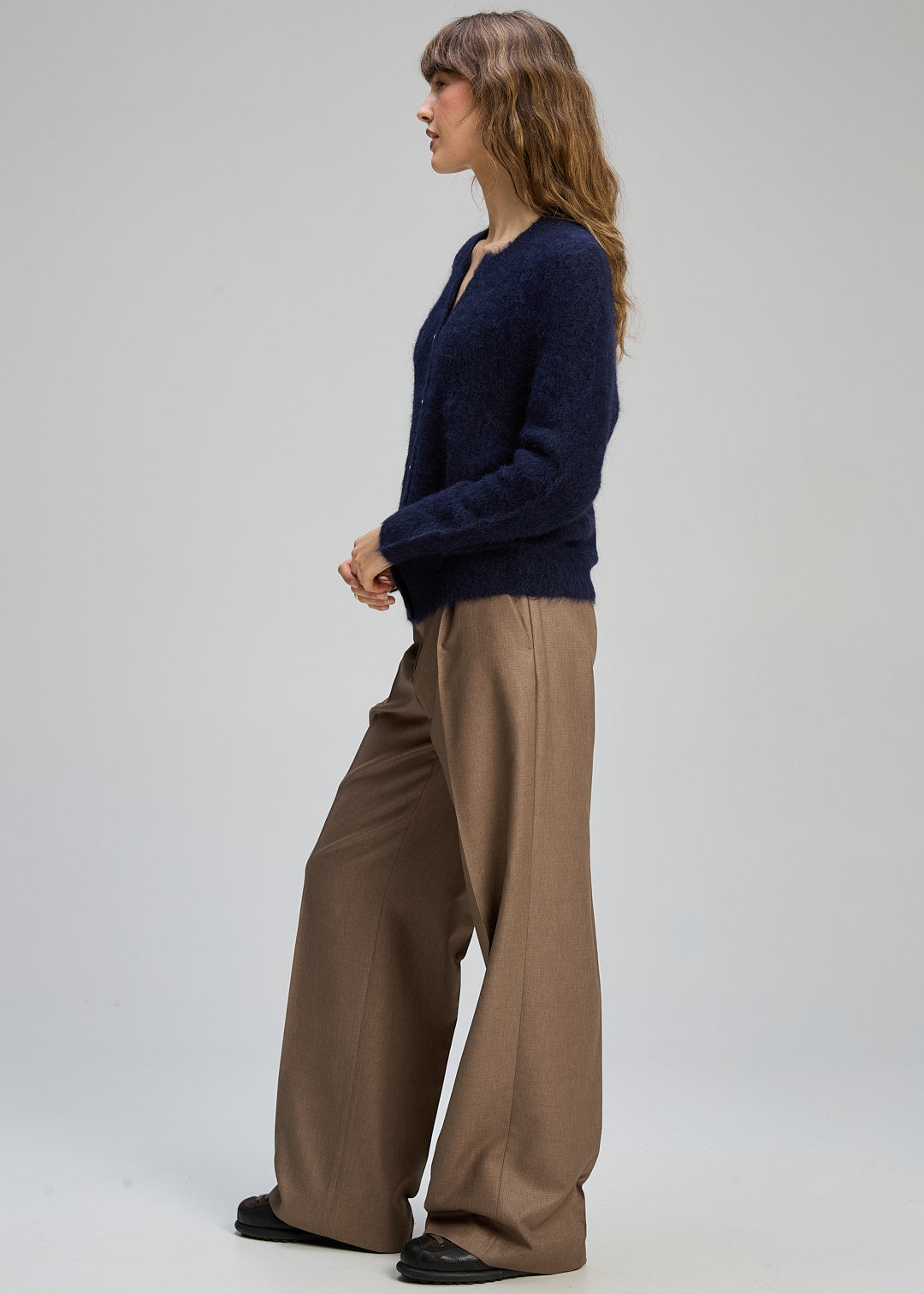 Zaket & Plover - Alpaca Cardigan - Midnight