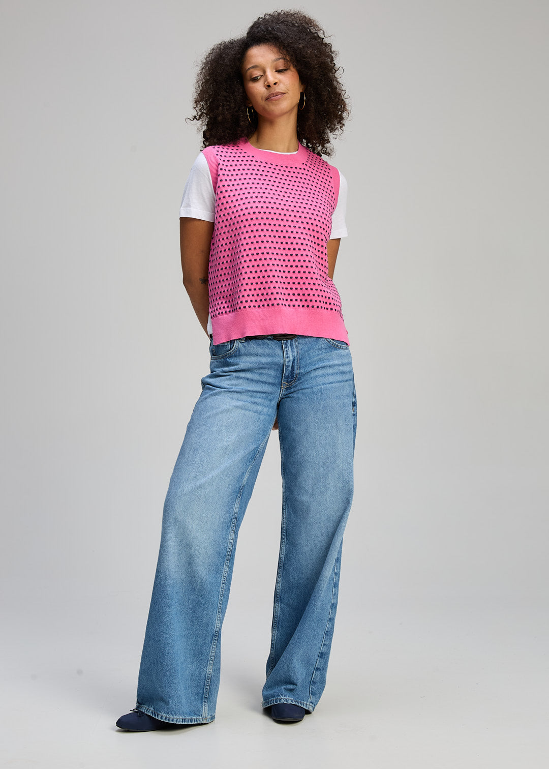 Zaket & Plover -  Textured Tank - Cosmos