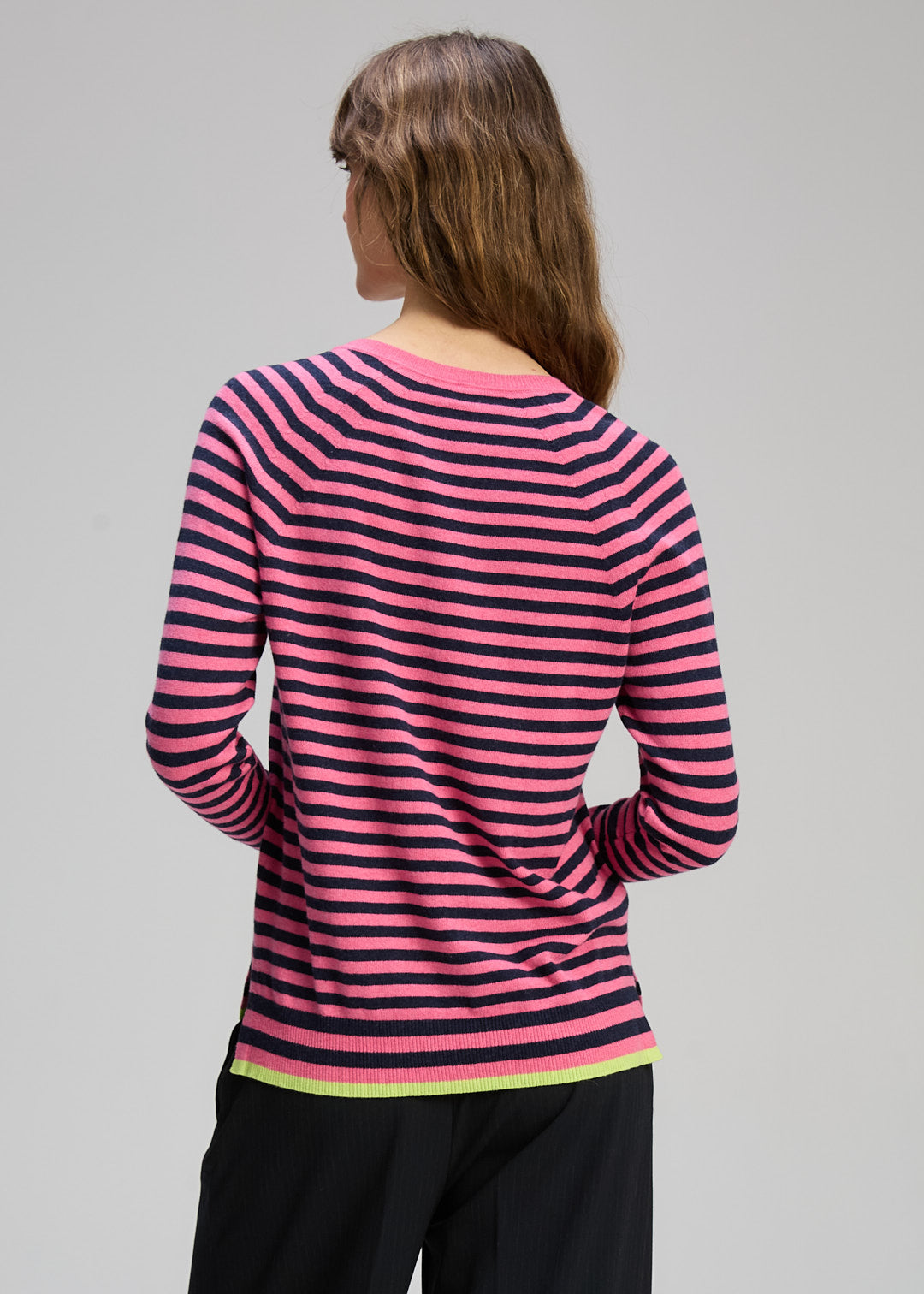 Zaket & Plover - Stripe V Essential - Rhubarb