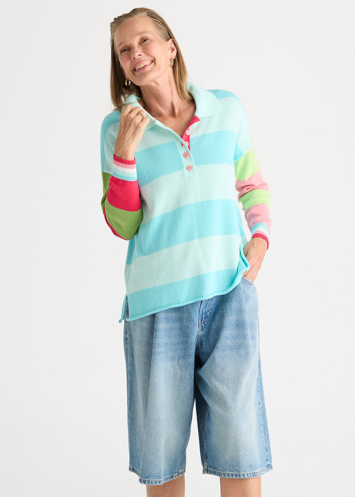 Zaket & Plover - Rugby Knit - Breeze