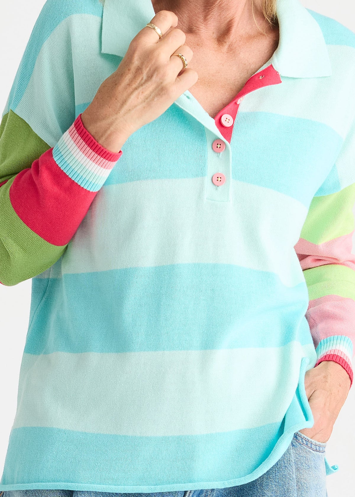 Zaket & Plover - Rugby Knit - Breeze