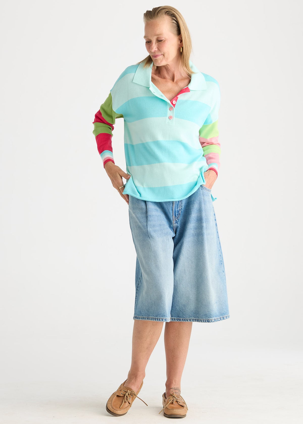Zaket & Plover - Rugby Knit - Breeze