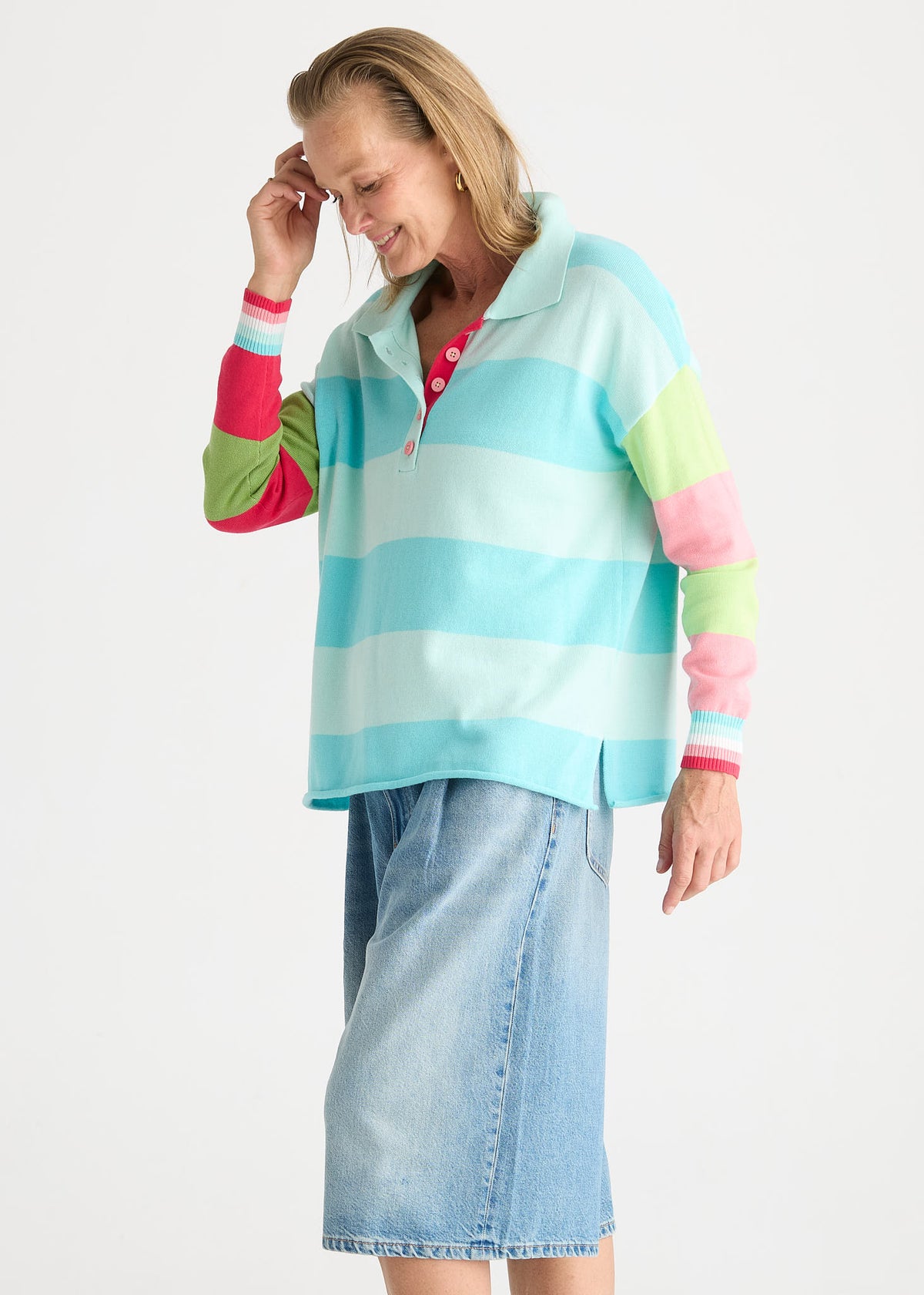 Zaket & Plover - Rugby Knit - Breeze