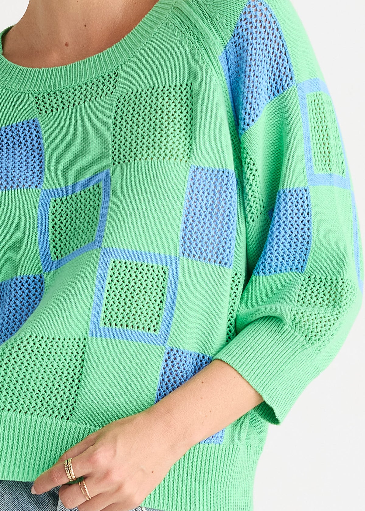 Zaket & Plover - Checkerboard Crew - Jelly Mint