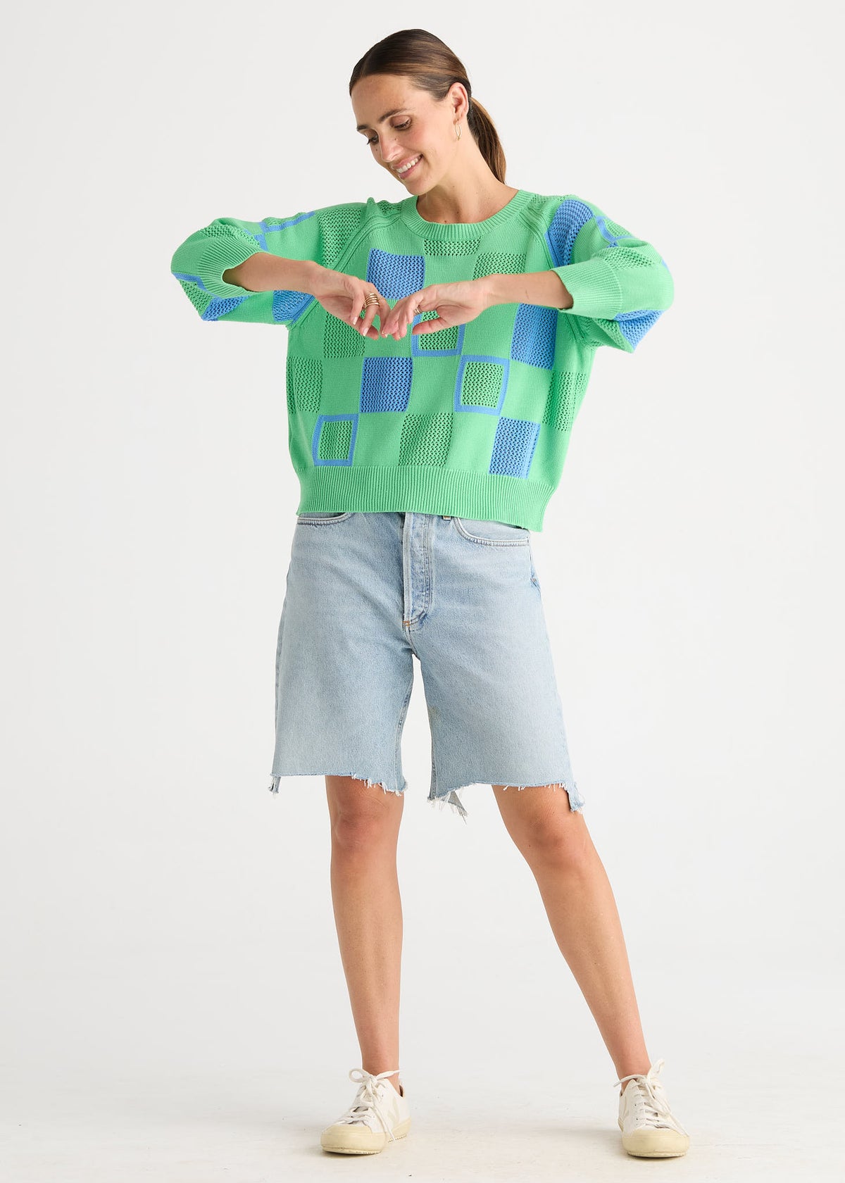 Zaket & Plover - Checkerboard Crew - Jelly Mint
