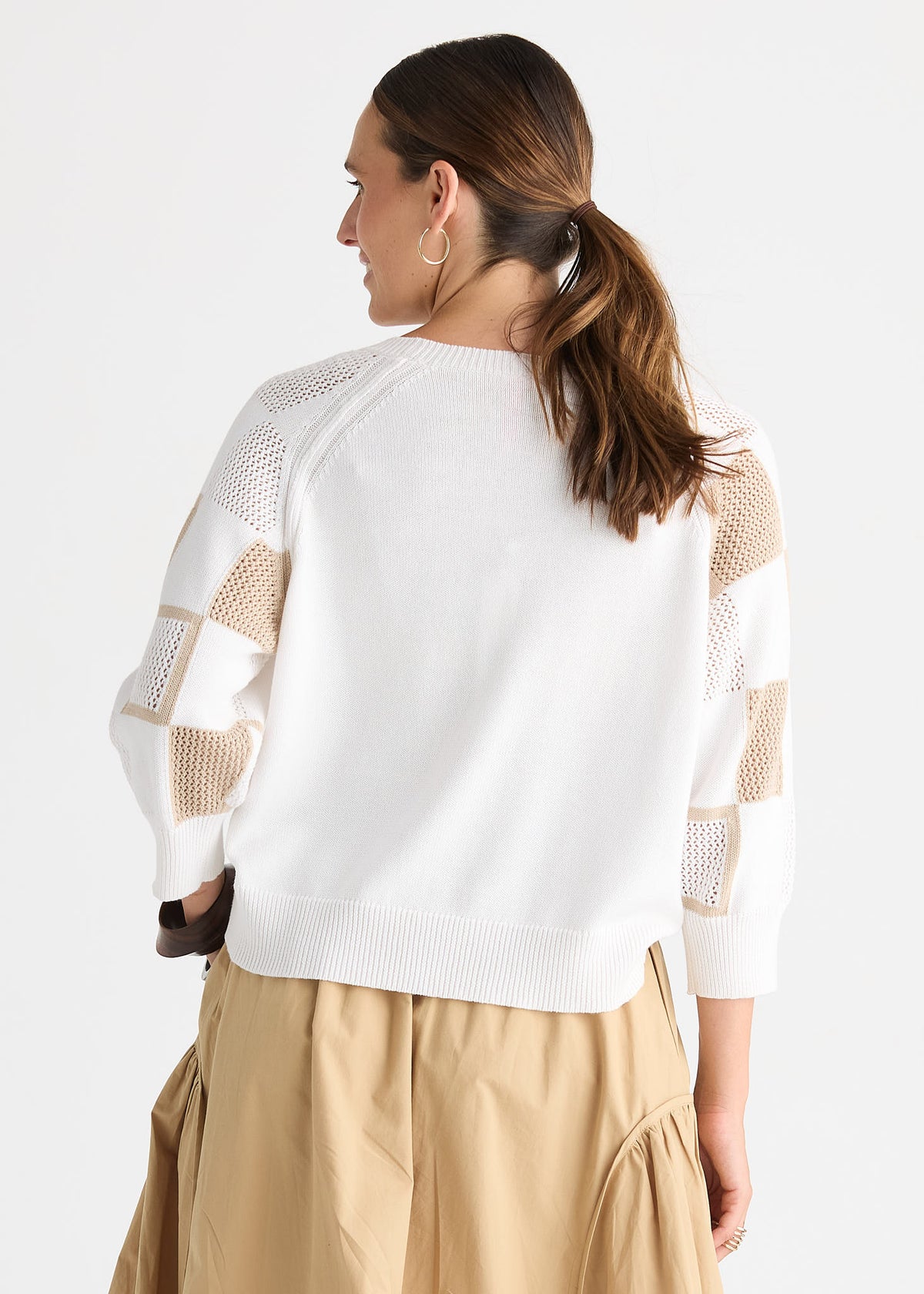 Zaket & Plover - Checkerboard Crew - White