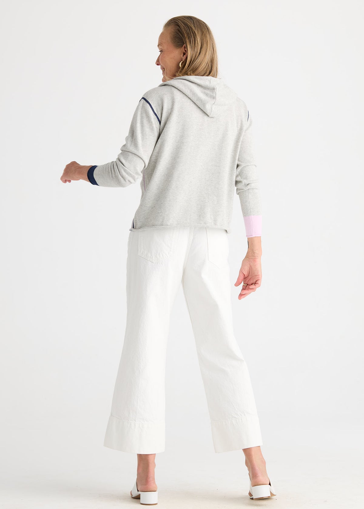 Zaket & Plover - Zip Hoodie - Light Marle