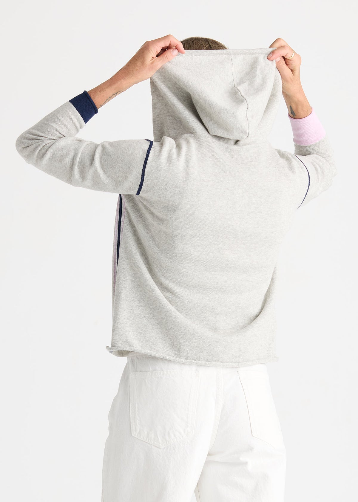 Zaket & Plover - Zip Hoodie - Light Marle