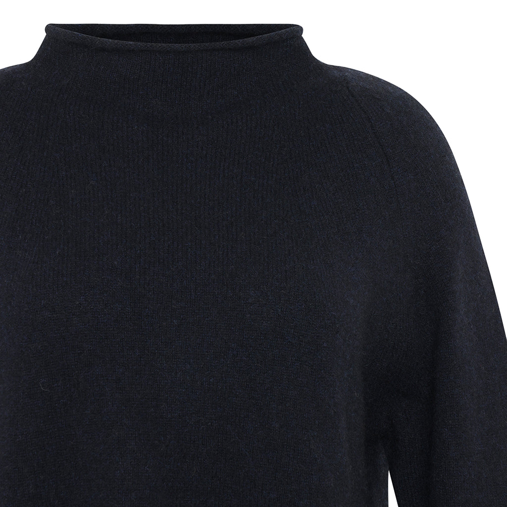 Mansted - Zofia - Yak A-Line Funnel - Navy