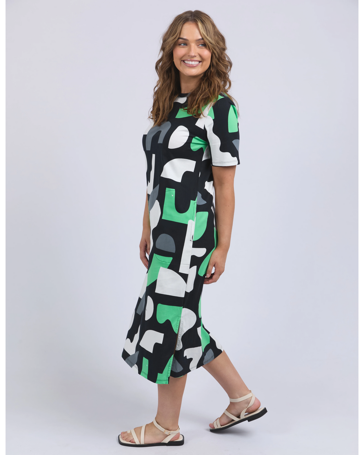 Elm - Stijl Dress - Charcoal
