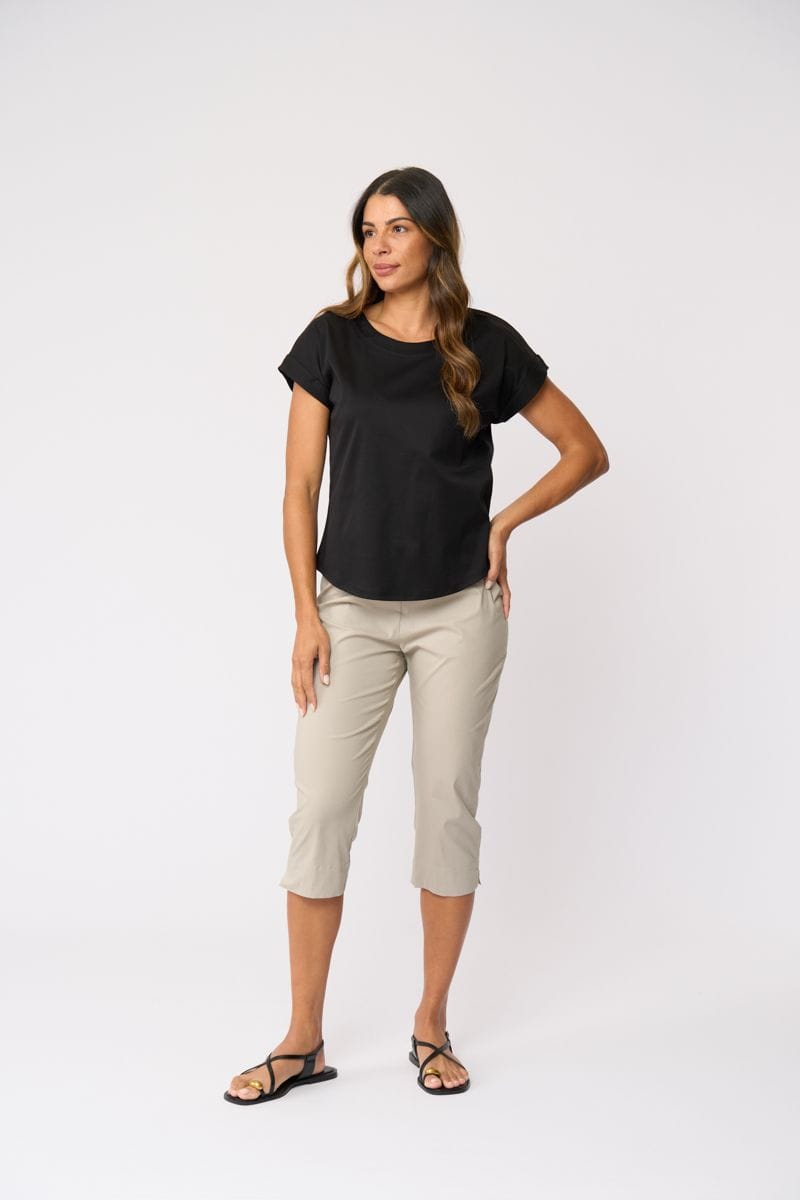 Foil  - Clean Queen Top - Black