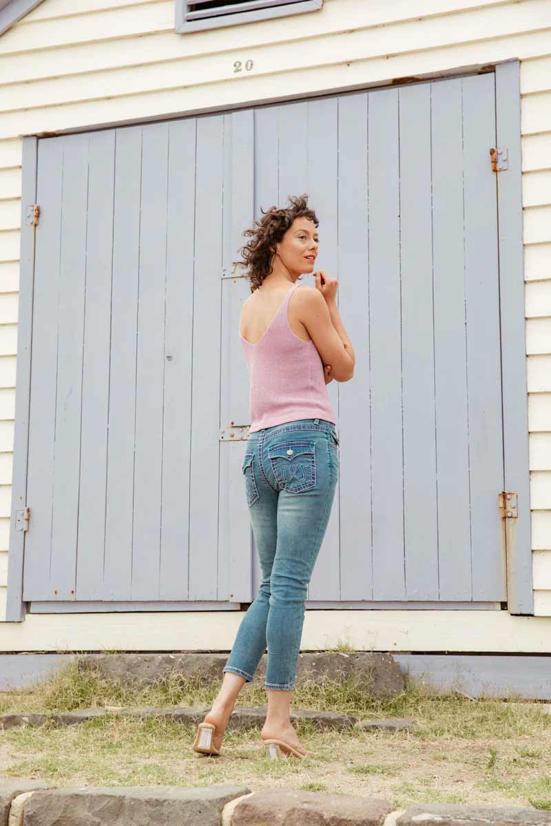 New London Jeans  - Chelsea - Lilac