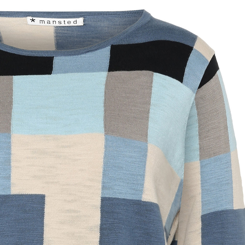 Mansted - Chili Squared Away Crew - Soft Blue