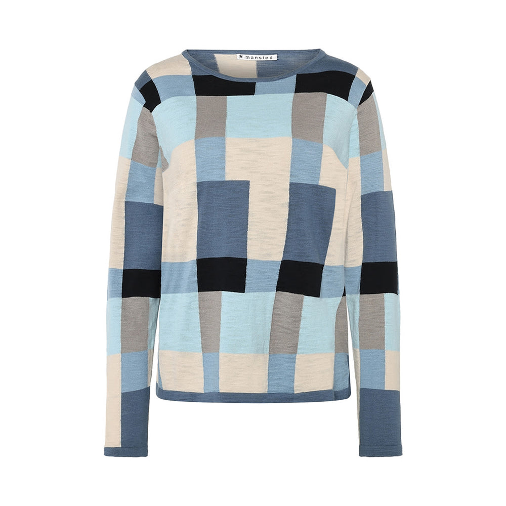 Mansted - Chili Squared Away Crew - Soft Blue
