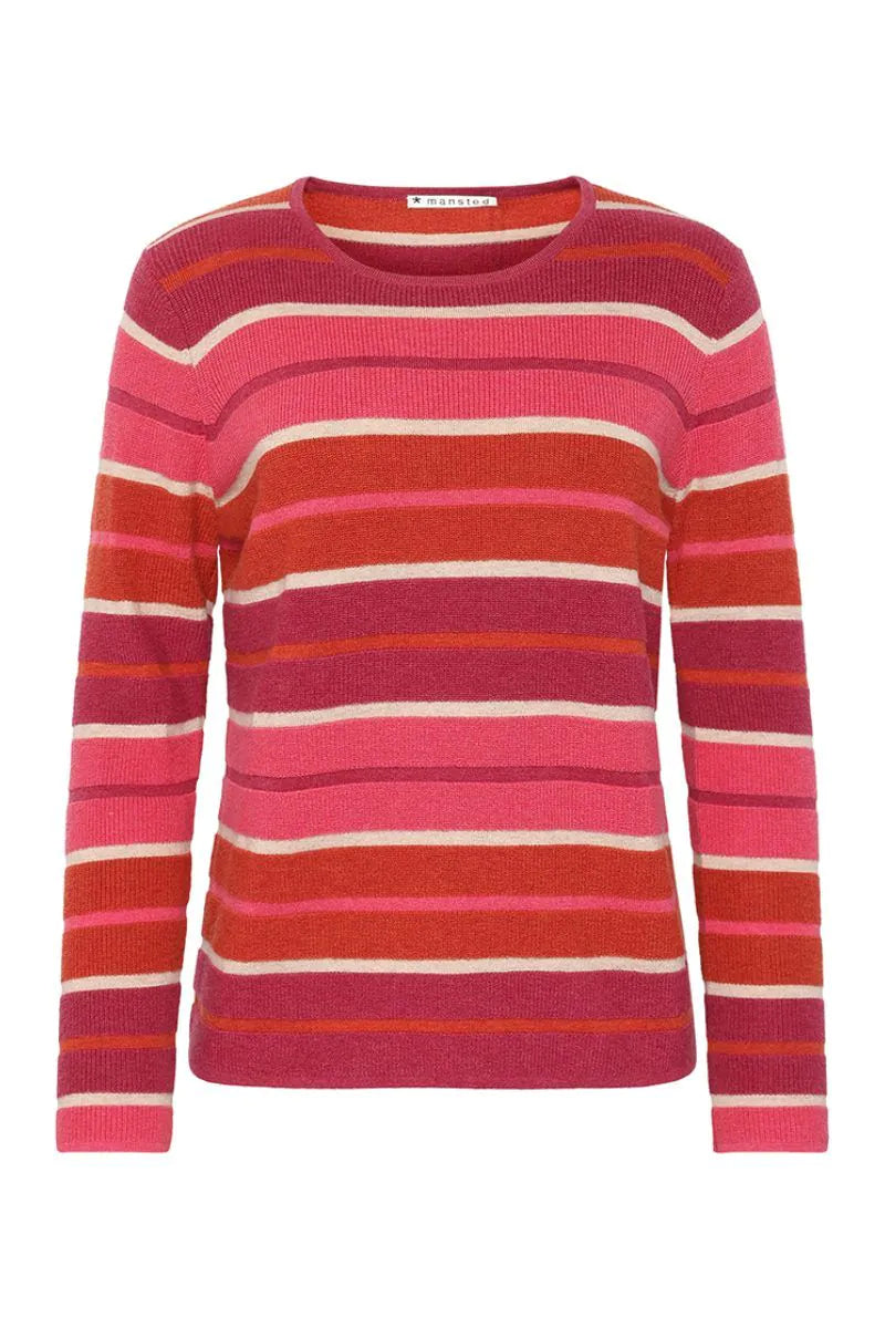 Mansted - Chloe Merino Jumper - Pink