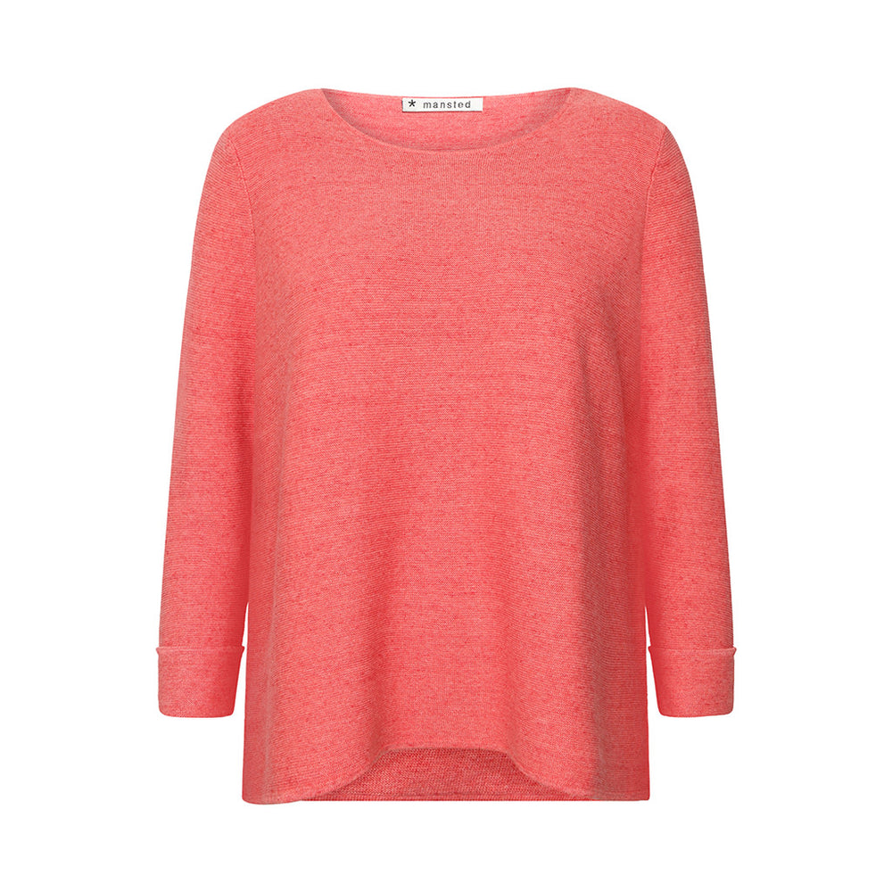 Mansted - Moriko Eco Crew - Soft Red